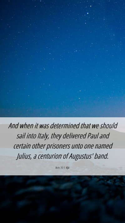 Picture 06 - Acts 27:1 KJV Mobile Phone Wallpaper - And when it was determined that we should sail - Mobile Bible Verse Wallpaper