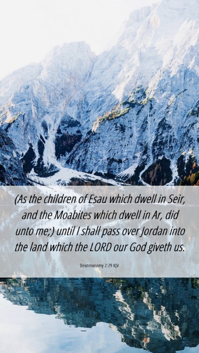 Picture 06 - Deuteronomy 2:29 KJV Mobile Phone Wallpaper - (As the children of Esau which dwell in Seir, and - Mobile Bible Verse Wallpaper