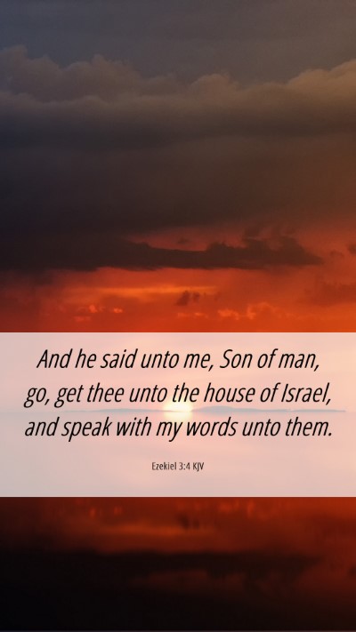 Picture 06 - Ezekiel 3:4 KJV Mobile Phone Wallpaper - And he said unto me, Son of man, go, get thee - Mobile Bible Verse Wallpaper